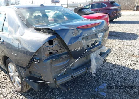 2007 Honda Accord 3.0 Ex из США, поврежденный, VIN 1HGCM66587A086896